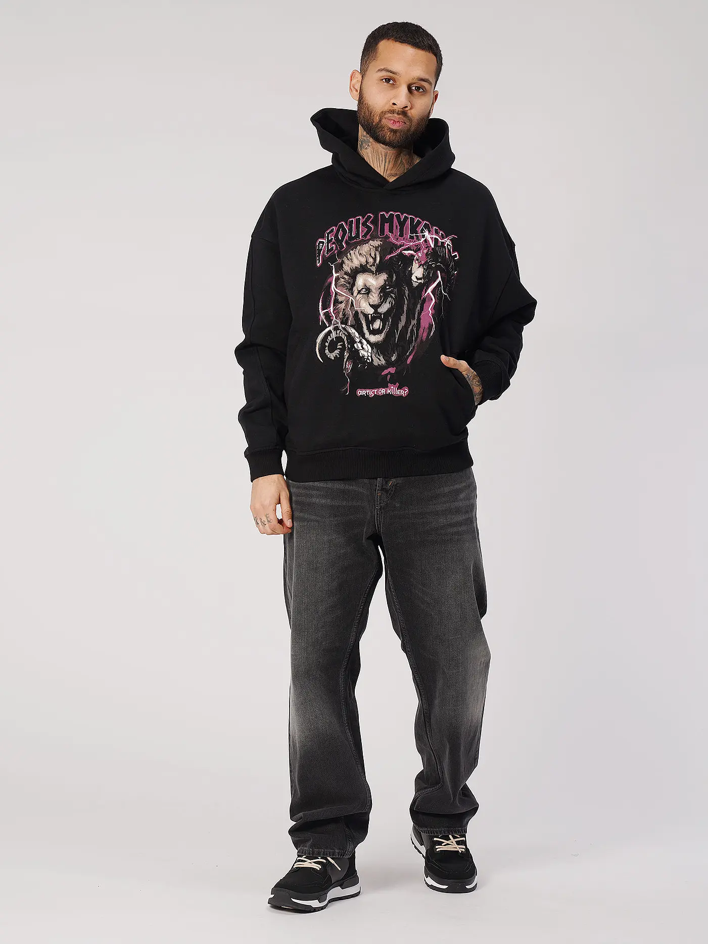 PEQUS | Kapuzensweater - Hoodie ARTIST OR KILLER | 